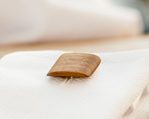 Walnut Cufflinks